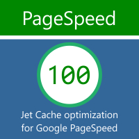 Optimization Jet Cache for Google PageSpeed